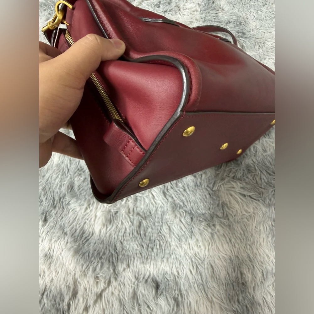 Authentic MCM Leather Bag With Strap - Picture 7 of 13